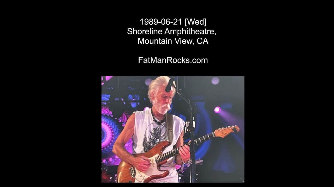 ◾️グレイトフル・デッド / 1989年6月21日マウンテンビュー公演 / 10イ Grateful Dead 1989-06-21 [Wed] Shoreline Amphitheatre, Mountain