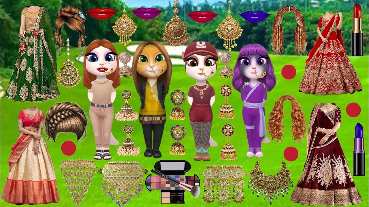 Talking 4 billi ka funny makeup comedy video | makeup comedy video billi wala 4 sisters 🤣