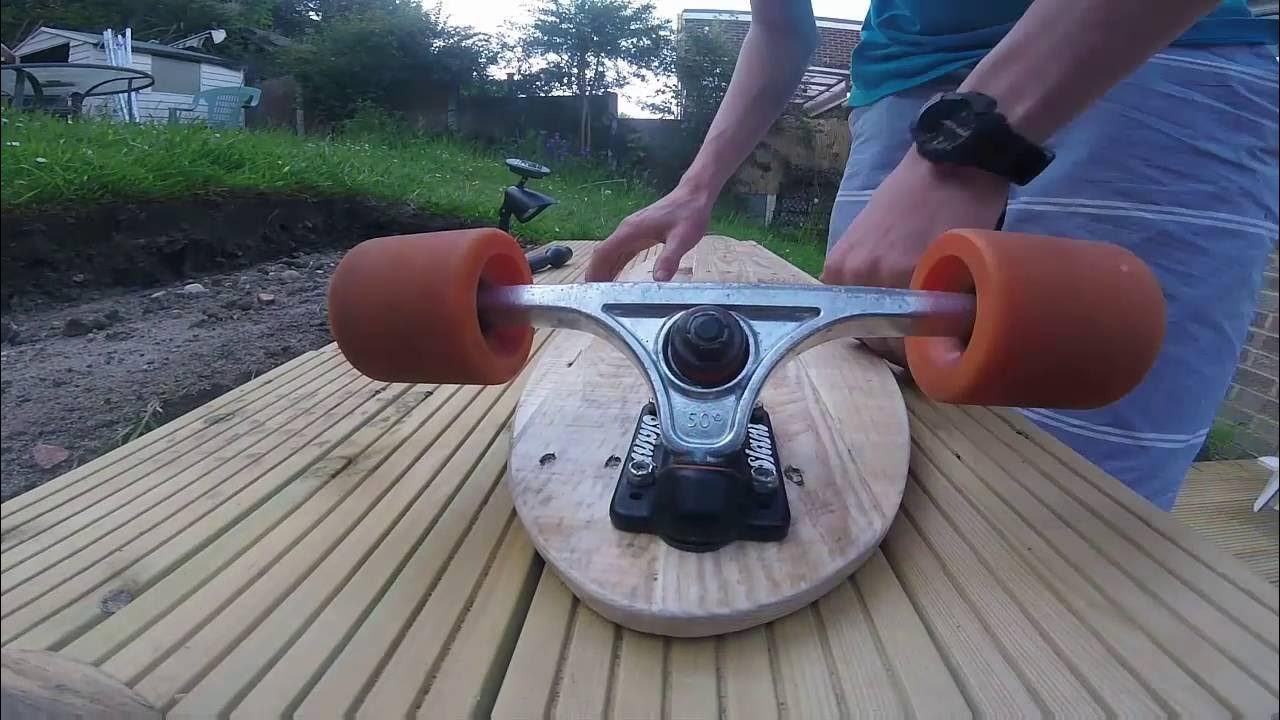 how to make a longboard from a pallet for free + template wooden pallet