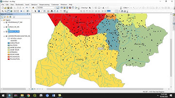 Konsep GIS, Data Spasial, & Visualisasi Data Vektor dan Raster pada ArcGIS