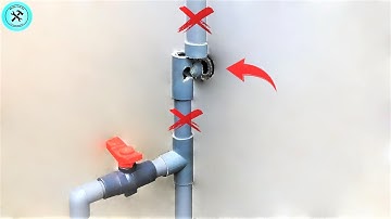 EASILY Repairing Broken PVC PipesLeast Amount Of Digging