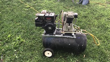 Homemade Gas Air Compressor