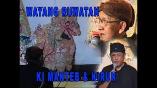 LIVE WAYANG RUWAT KI MANTEB SUDARSONO - Wayang ruwatan di Padepokan Seni Kirun Madiun