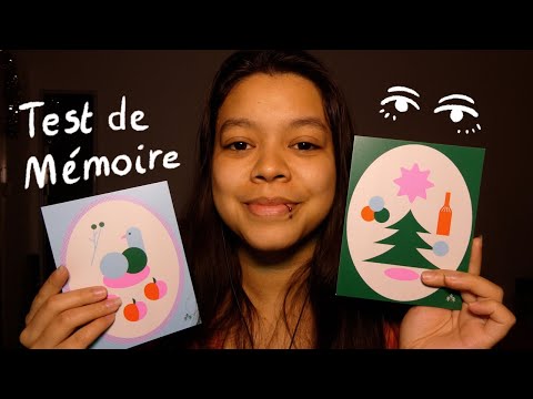 ROLEPLAY ASMR | Je Teste Ta Mémoire Visuelle 👀🧠
