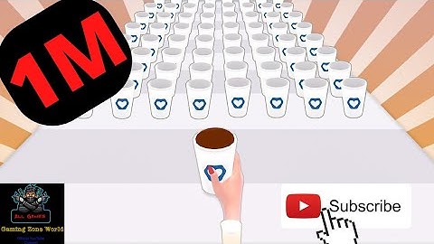MAX LEVEL In Coffee Stack! || Gaming Zone World #shorts #coffeestack