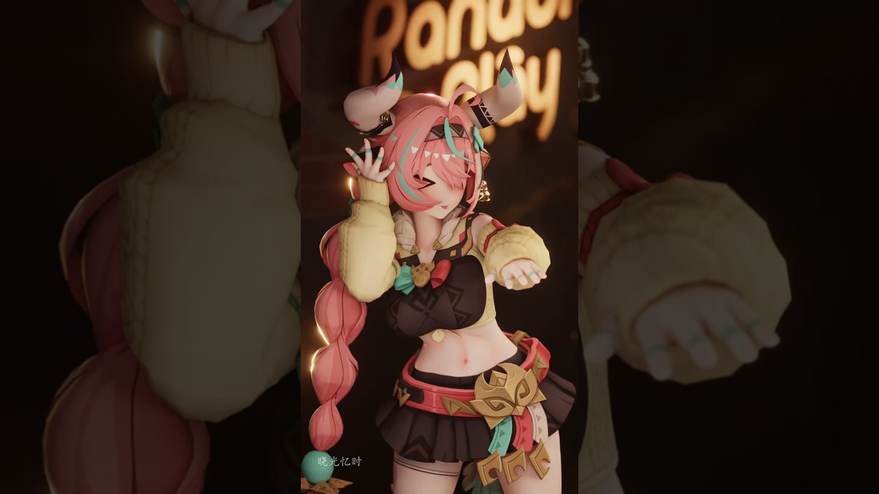 【MMD/Varesa】ウマ娘のラップのやつ! 瓦雷莎ヴァレサ 原神Genshin Impact #mmd #genshinimpact #原神