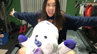 Melissa & Doug Cuddle Unicorn Jumbo Plush Stuffed Animal with Activity Card