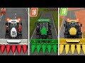 Fs14 Vs Fs16 Vs Fs18 gameplay Timelapse 