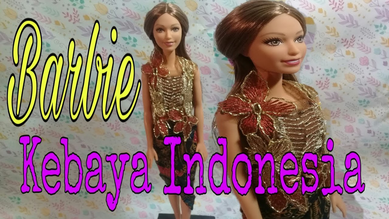  Cara  membuat  kebaya barbie dari  kain  perca  YouTube