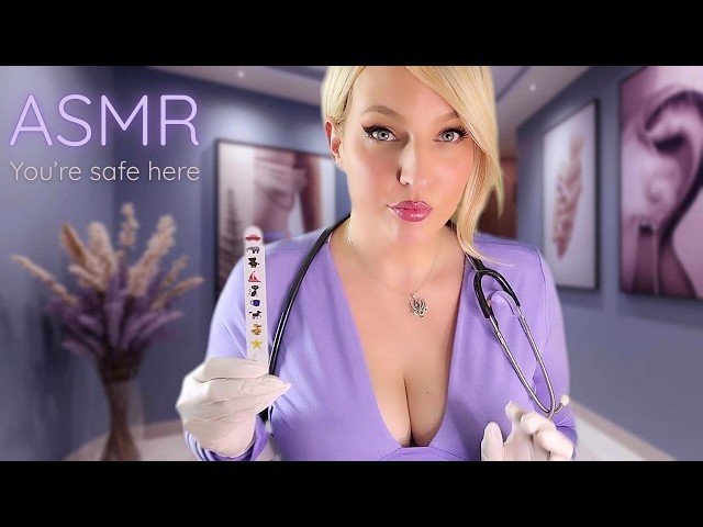 ASMR Doctor Checkup 🩺 You’re Safe Here | Gentle Women’s Wellness Visit