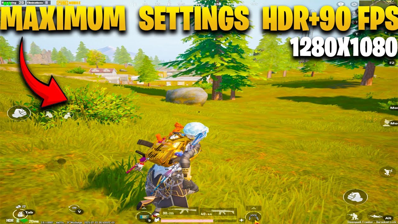 PUBG MOBILE 3.8 | HDR + 90 FPS 🔥TEST | ON RX 6600XT + RYZEN 5 5600  EMULATOR 64 BIT