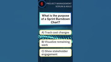What is the purpose of a Sprint Burndown Chart?