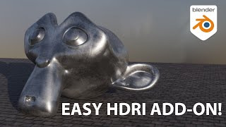 Free Add-On to manage HDRis in Blender!