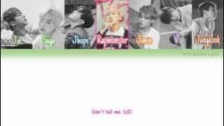 BTS (防弾少年団) – RUN (Japanese Ver.) Lyrics  (color coded)