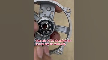 Thay bạc thau quạt Senko theo cách mới