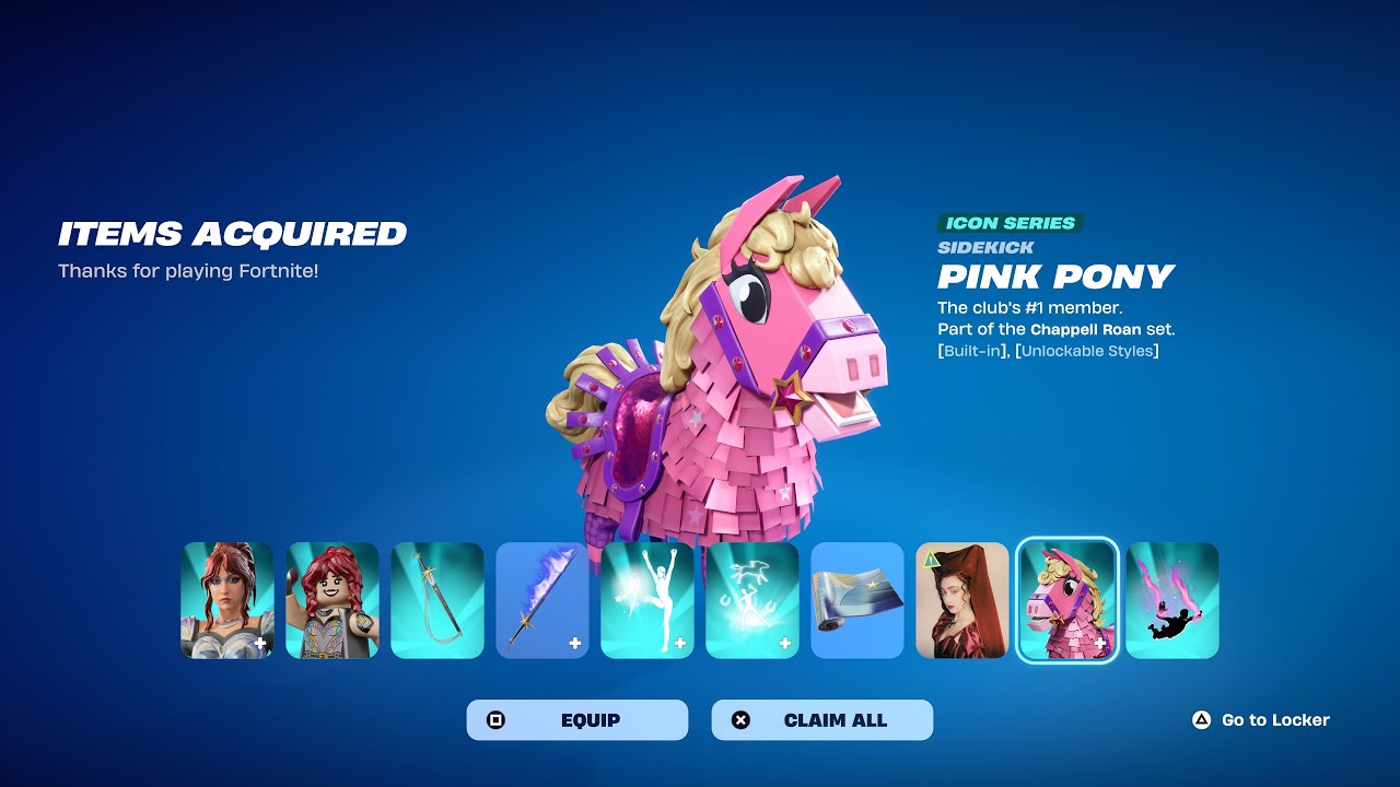 How To Get Chappell Roan Pink Pony Sidekick For FREE! (Fortnite)