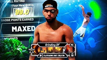 I HIT 99 OVERALL on my *NEW* STEPH CURRY BUILD!! AUTOMATIC GREENS w/ BEST GUARD BUILD on NBA 2K20