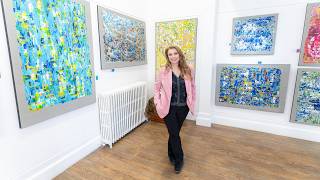 Actor Emma Samms stages her first ever solo art exhibition in the Cotswolds