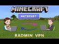 Майнкрафт игра с другом по Интернету. Настройка RADMIN VPN.