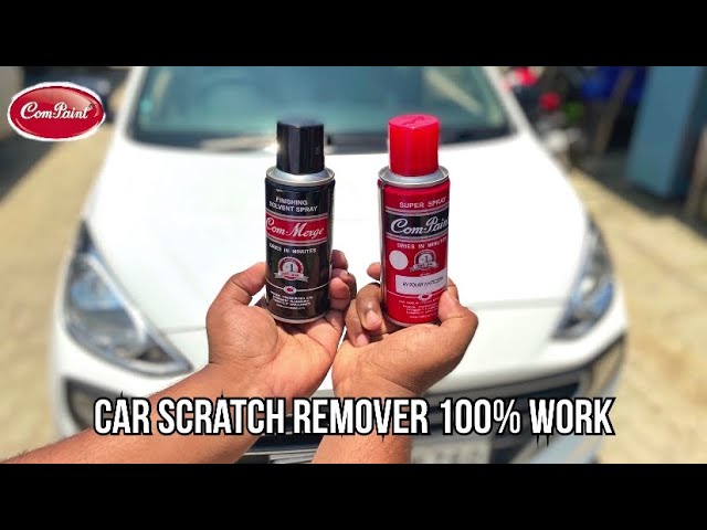 car scratch remover 100% work  com-paint spray paint 