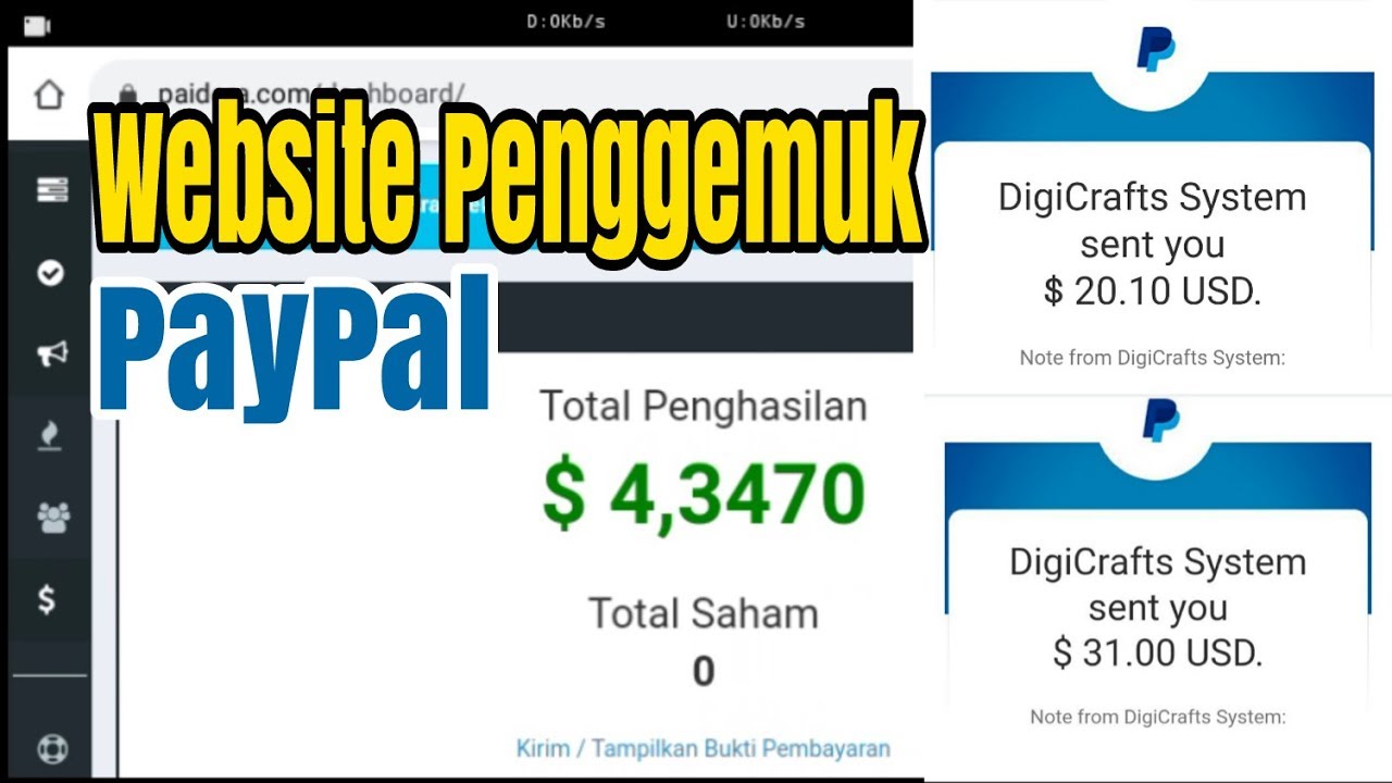 Web Penghasil Dollar Paypal 2019 Web Penghasil Dollar Paypal 2019