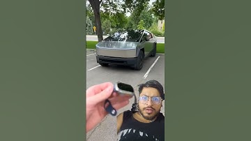 What Happens if I Lock my iPhone & Keycard in the Cybertruck? #cybertruck #teslabot #shorts