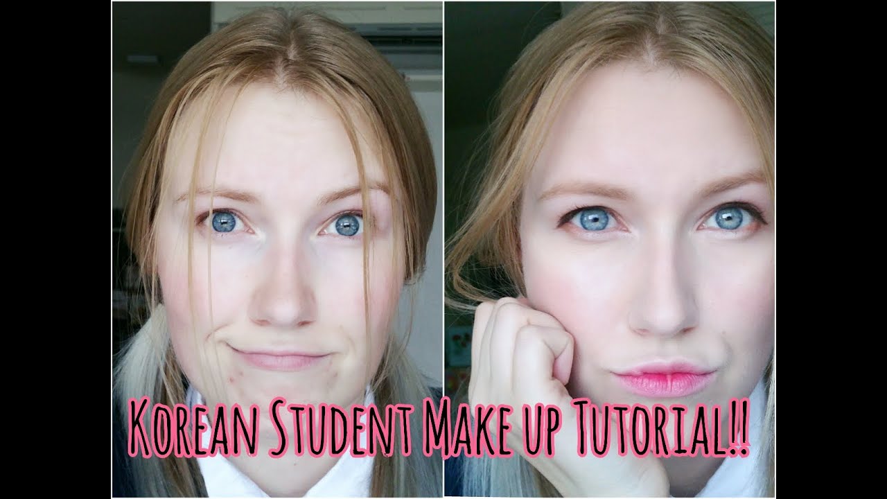 Korean High School Makeup Tutorial Xoxo YouTube