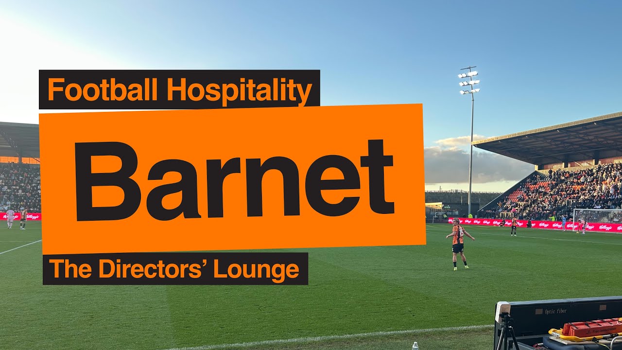 Barnet FC | Football Hospitality | The Director's Lounge | Beyond Your Seat