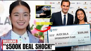 Fans Go CRAZY — Roger Federer Backs Alex Eala With $500,000 Deal!