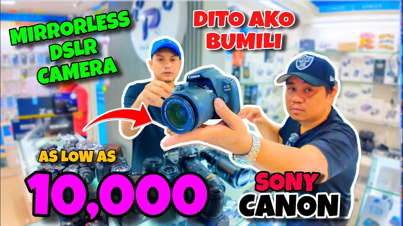 BILIHAN NG LEGIT AT QUALITY CAMERA SA GREENHILLS PRICE UPDATE NGAYONG 2026 | DSLR & MIRRORLESS