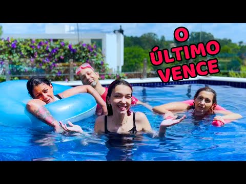 O ÚLTIMO a SAIR DA PISCINA VENCE com PROVAS de RESISTÊNCIA | Luluca