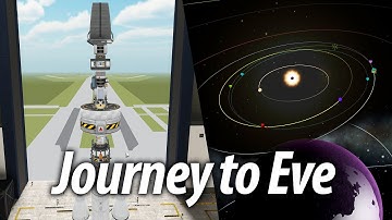 Getting to Eve (Beginner Tutorial: 14) Kerbal Space Program (KSP) 1.1 Stock Career