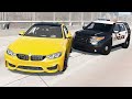 Epic Police Pit Maneuver Crashes #13 - BeamNG drive