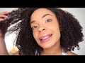 Wash and Go on 3c/4a Hair Type || How to shape your fro