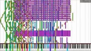 [Black MIDI] Piano From Above - Super Moldy Apple!! 780K Notes | NO LAG