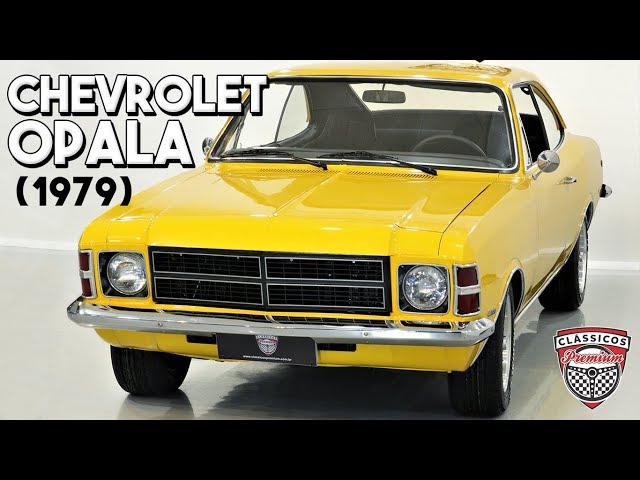 Chevrolet Opala Standard (1979)- 6 Cilindros Coupé - Clássicos