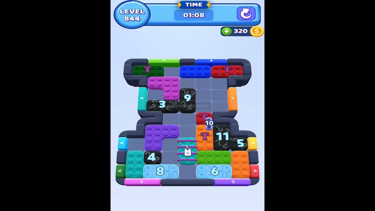 Color Block Jam Level 844 - YouTube