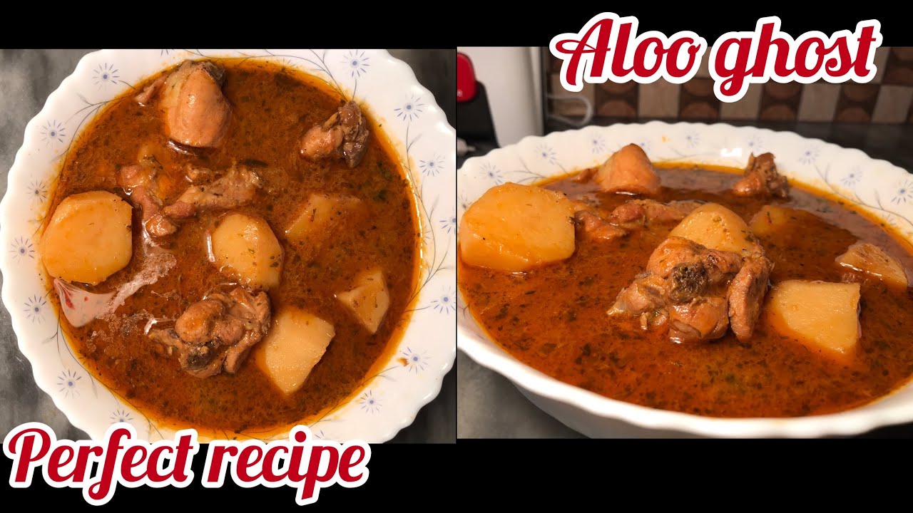 Perfect recipe of Aloo ghost | chicken Aloo | recipe by fitkhanapena ...