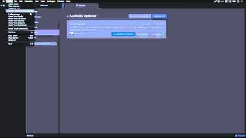 2.5 Atom Editor - Getting Started - Updates