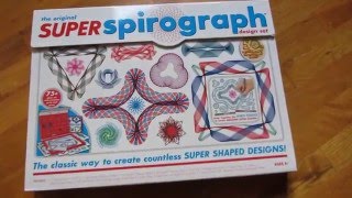 Super Spirograph - Unboxing and Detailed Up Close Views