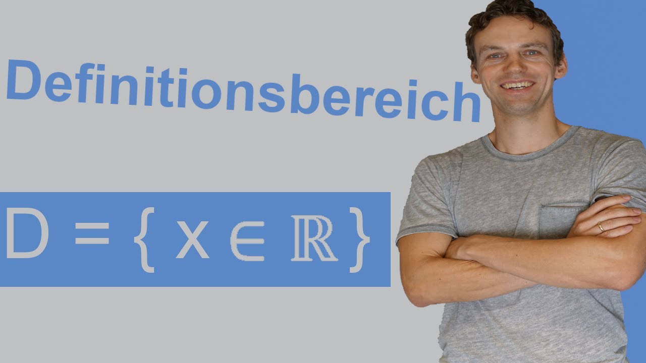 Definitionsbereich bestimmen - Kurvendiskussion #2 - Welche Zahlen darf ich für x einsetzen?