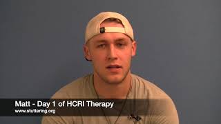 Matt - Before and After HCRI Stuttering Therapy