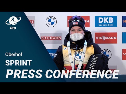 World Cup 21/22 Oberhof: Women Sprint Press Conference