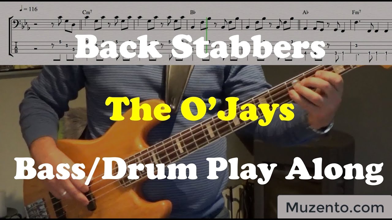 Back Stabbers   The O'Jays   Bass:Drum Playalong