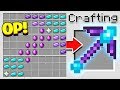 HOW TO CRAFT A $1,000 PICKAXE! *OVERPOWERED* (Minecraft 1.13 Crafting Recipe)