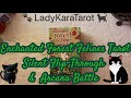 Enchanted Forest Felines Tarot by Sankey & Dukic - Silent Flip-Through & Arcana Battle
