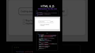 Organizing Life: Interactive To-Do List with JavaScript