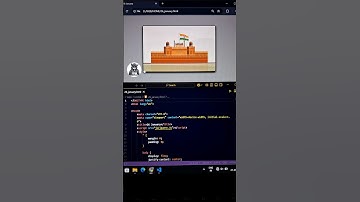 26th January Republic Day Animation: HTML & CSS Flag Delight! #india #rcb #shorts #trending #css