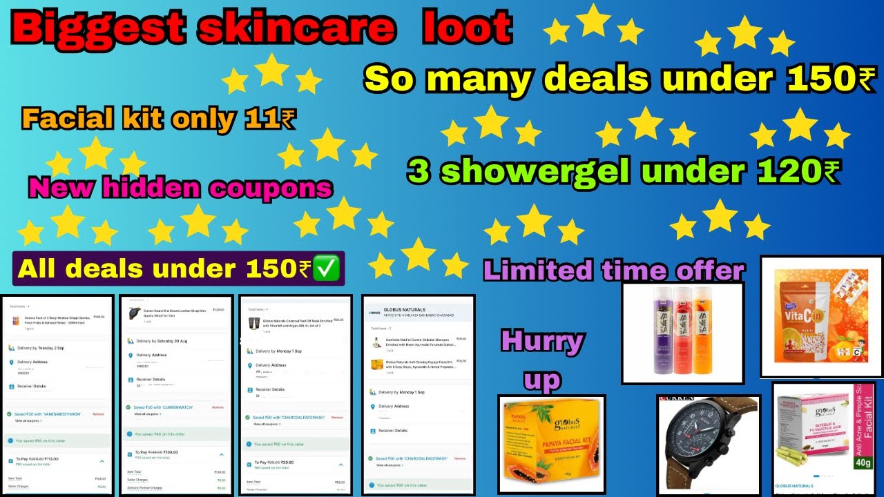 Loot Offer Today | ₹11 Facial Kit🥳 Watch, Shower gel under 150₹😍 Digihaat loot