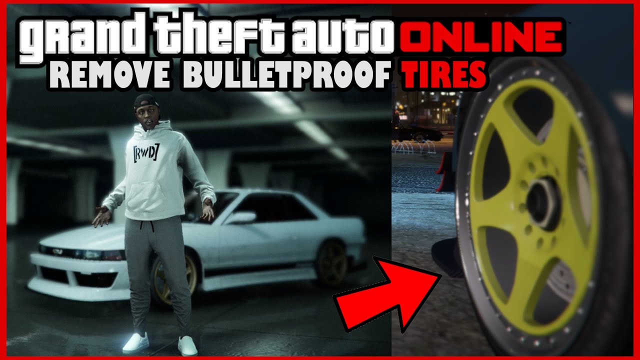 GTA 5 Online How To Remove BulletProof Tires Now! YouTube